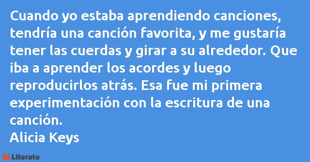 Frases de Alicia Keys