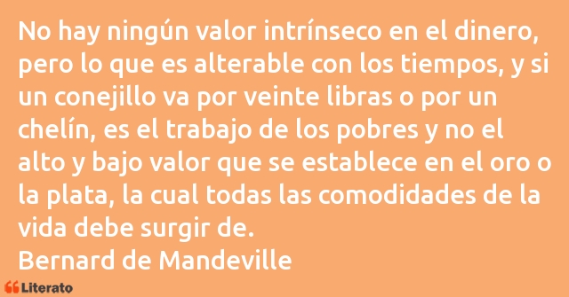 Frases de Bernard de Mandeville