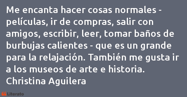 Frases de Christina Aguilera