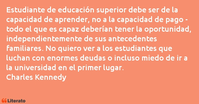 Frases de Charles Kennedy