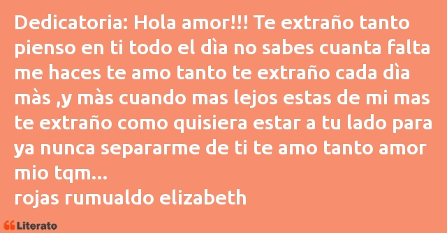 Frases de rojas rumualdo elizabeth