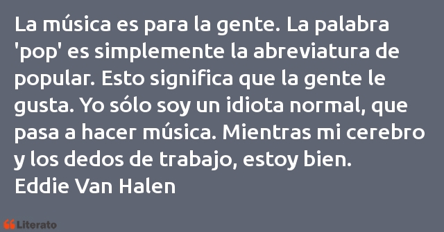 Frases de Eddie Van Halen