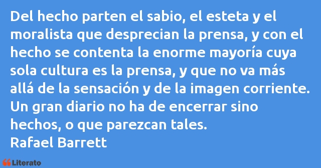 Frases de Rafael Barrett