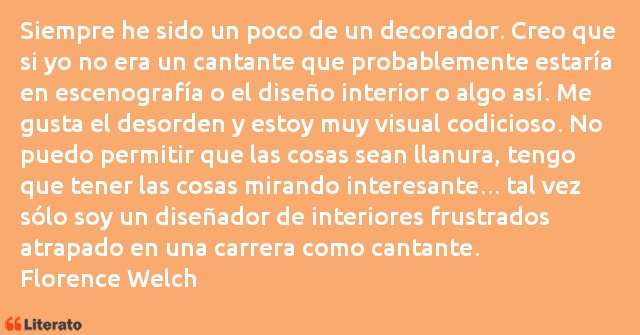 Frases de Florence Welch