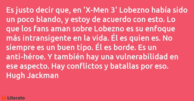 Frases de Hugh Jackman