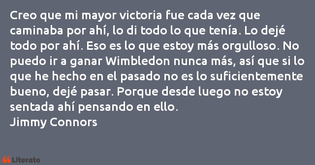Frases de Jimmy Connors