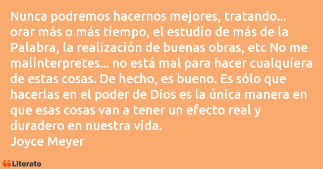 Frases de Joyce Meyer