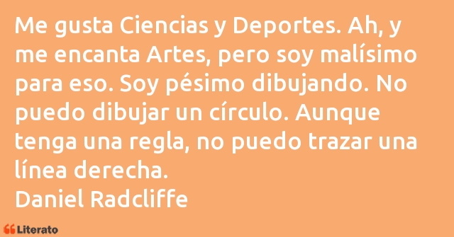 Frases de Daniel Radcliffe