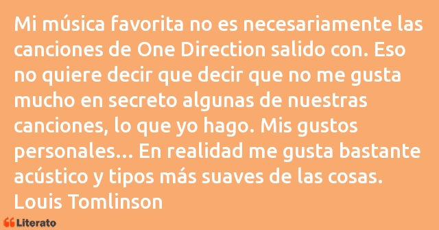 Frases de Louis Tomlinson