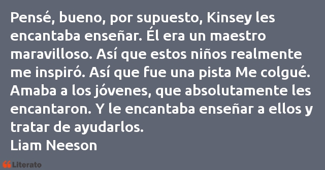 Frases de Liam Neeson