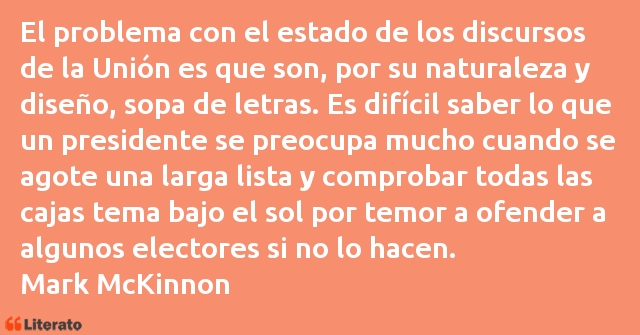 Frases de Mark McKinnon