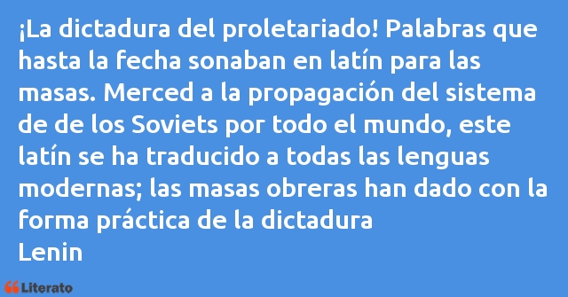 Frases de Lenin