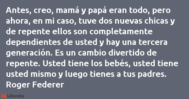 Frases de Roger Federer