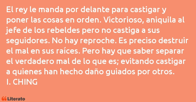 Frases de I. CHING