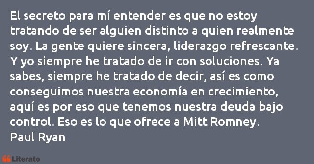 Frases de Paul Ryan