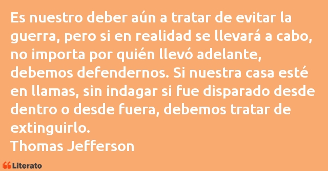 Frases de Thomas Jefferson