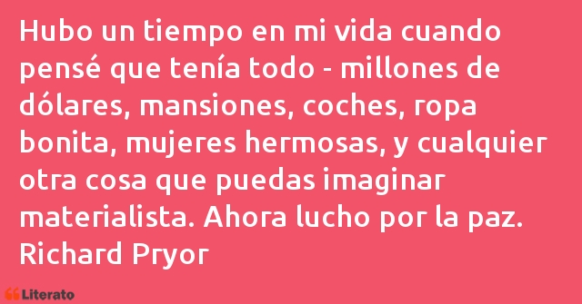 Frases de Richard Pryor