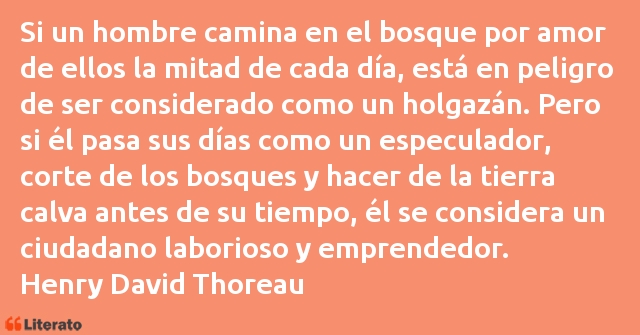 Frases de Henry David Thoreau