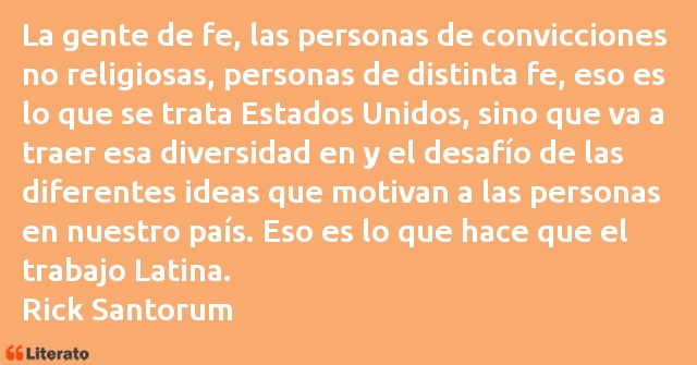 Frases de Rick Santorum