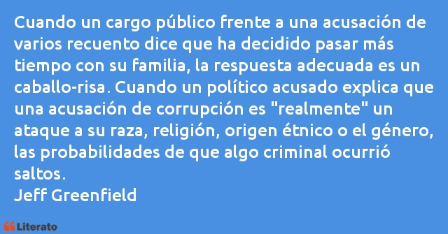 Frases de Jeff Greenfield
