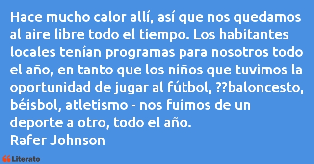 Frases de Rafer Johnson