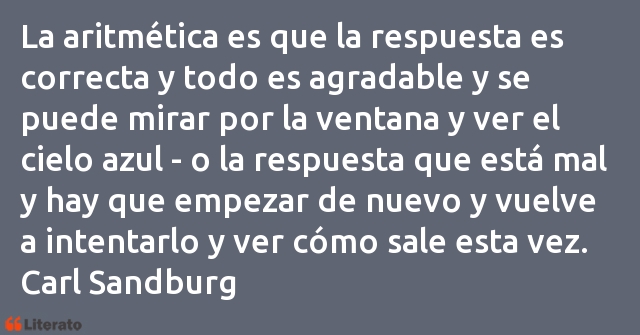 Frases de Carl Sandburg