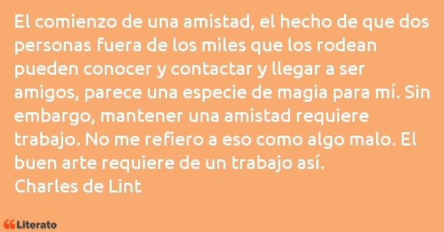 Frases de Charles de Lint