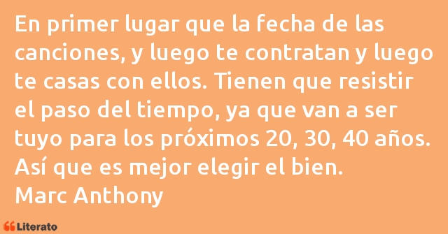 Frases de Marc Anthony