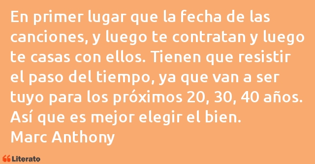 Frases de Marc Anthony