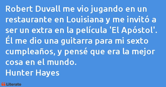 Frases de Hunter Hayes