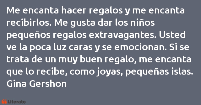 Frases de Gina Gershon