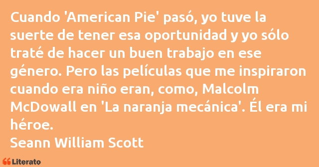 Frases de Seann William Scott