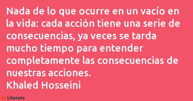 Frases de Khaled Hosseini