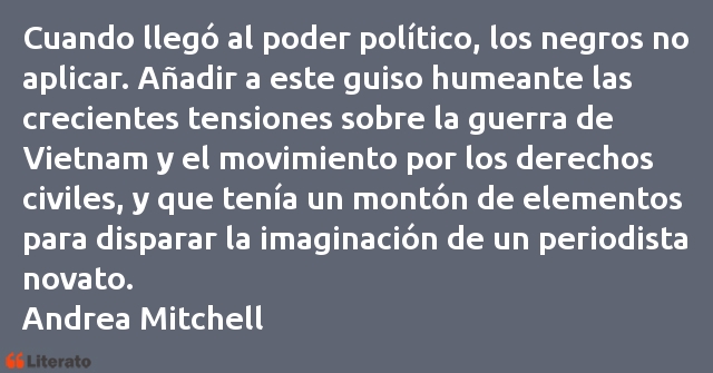 Frases de Andrea Mitchell