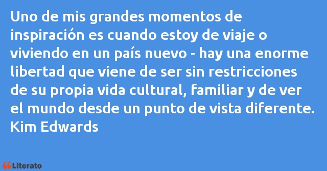 Frases de Kim Edwards