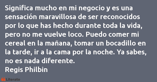 Frases de Regis Philbin