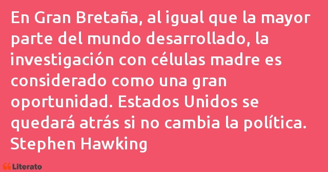 Frases de Stephen Hawking