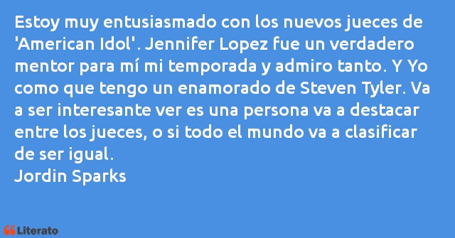 Frases de Jordin Sparks