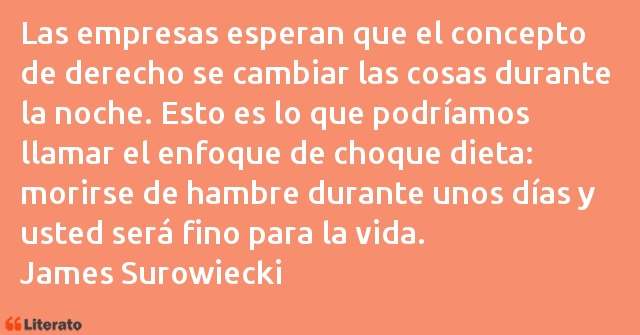 Frases de James Surowiecki