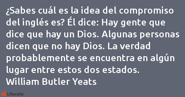 Frases de William Butler Yeats