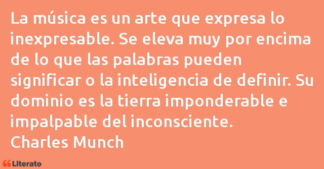 Frases de Charles Munch