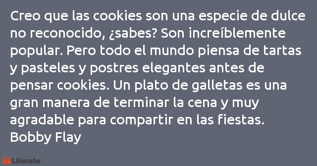 Frases de Bobby Flay