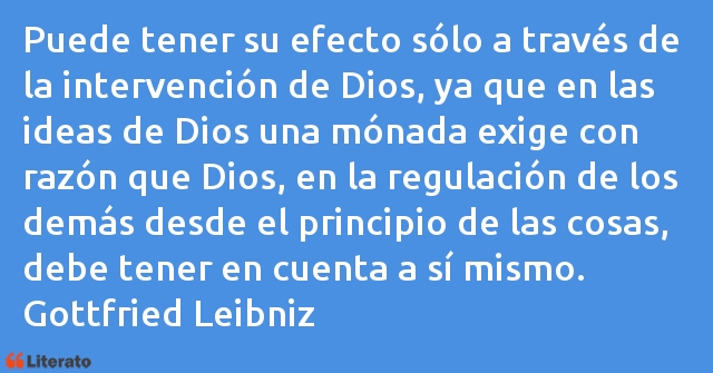 Frases de Gottfried Wilhelm Leibniz