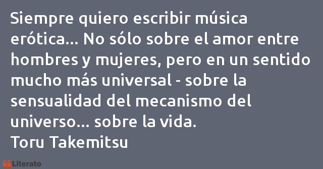 Frases de Toru Takemitsu