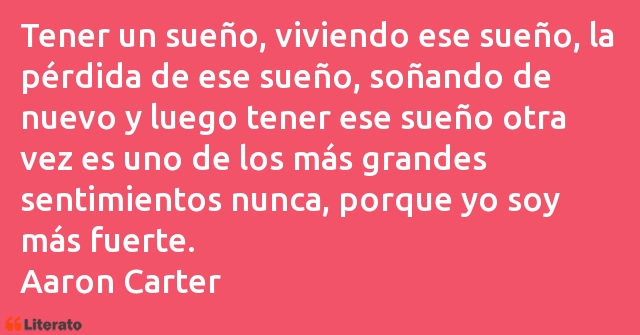 Frases de Aaron Carter