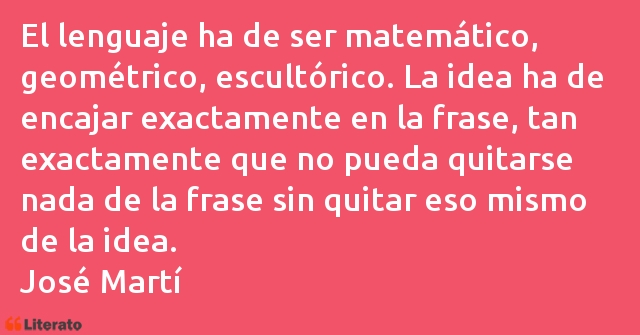 Frases de José Martí