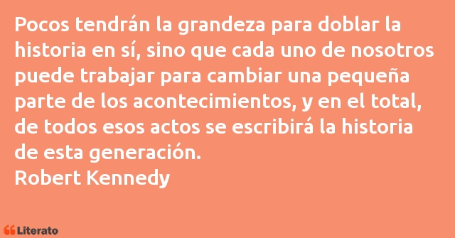 Frases de Robert Kennedy