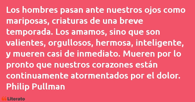 Frases de Philip Pullman