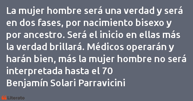 Frases de Benjamín Solari Parravicini