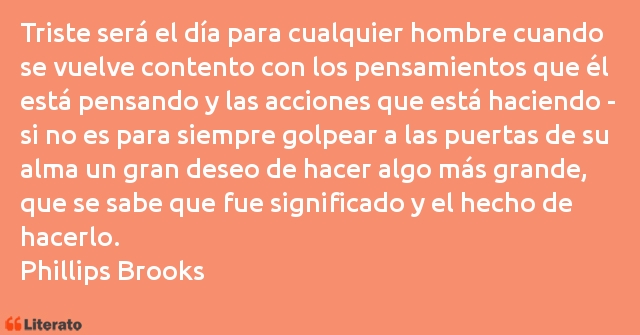 Frases de Phillips Brooks